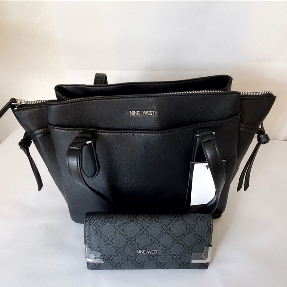 Nine West Handbags - NWT Nine West Black Handbag And Wallet NEW.